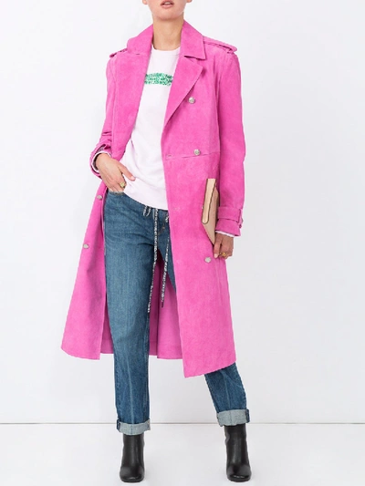 Shop Calvin Klein 205w39nyc Unisex Pink Sweatshirt
