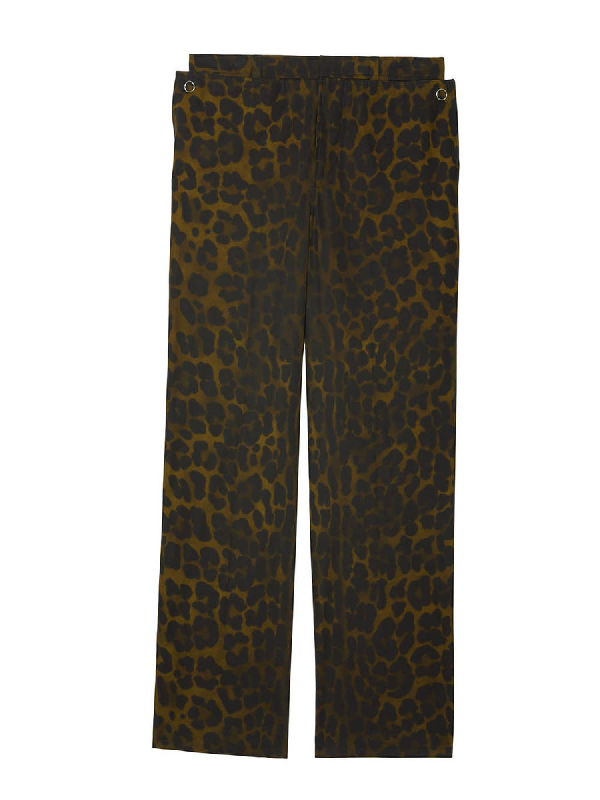 burberry print trousers