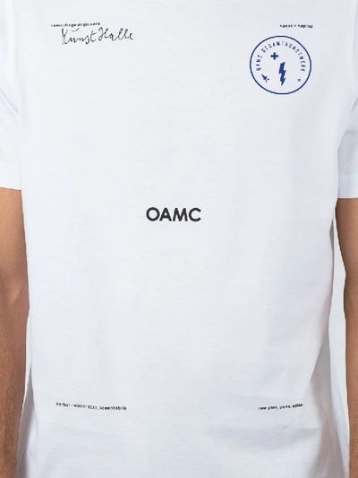 Shop Oamc Kunsthalle Slogan Print T-shirt