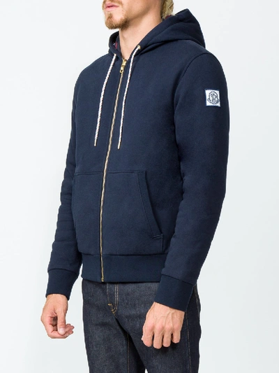 Shop Moncler Maglia Zipped Hoodie