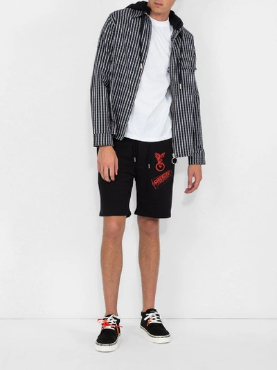 Shop Givenchy Logo Track Shorts