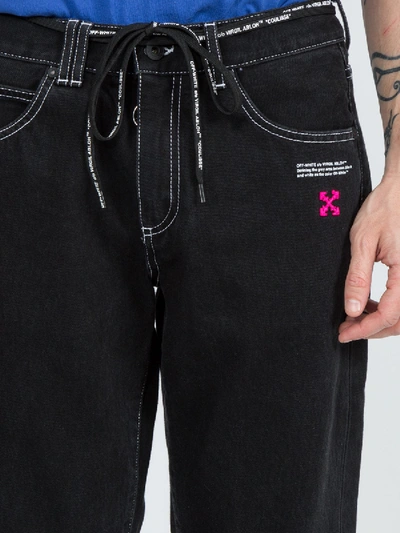 Shop Off-white X The Webster Exclusive Jeans Black