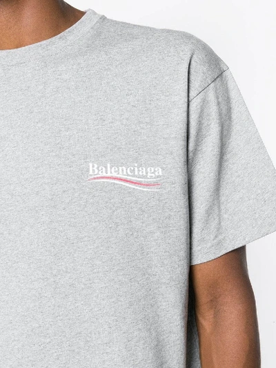 Shop Balenciaga Political T-shirt