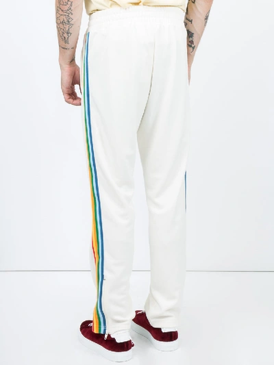 Shop Palm Angels Side-stripe Track Trousers