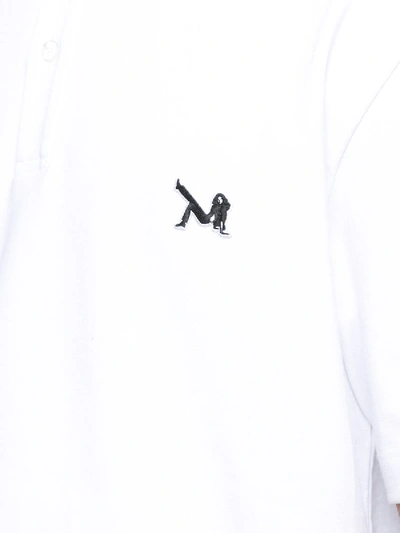 Shop Calvin Klein 205w39nyc Embroidered Polo Shirt