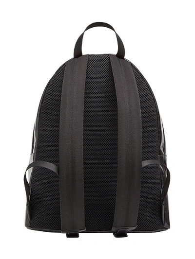 Shop Fendi Mania Double F Logo Backpack In Black