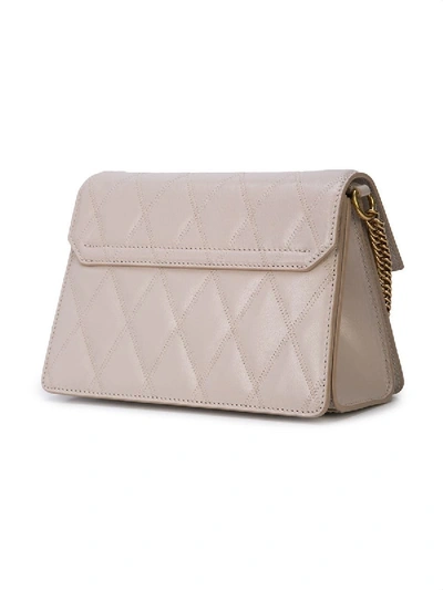 Shop Givenchy Gv3 Small Crossbody Bag In Neutral
