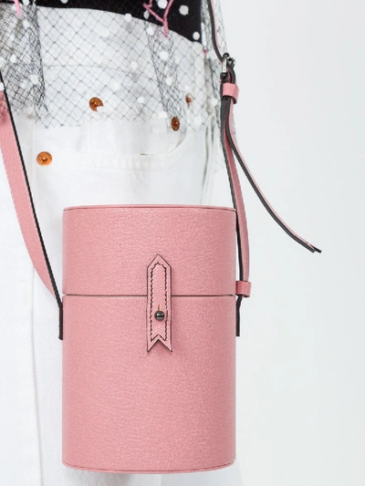 Shop Lacontrie Carrousel Crossbody Bag In Pink