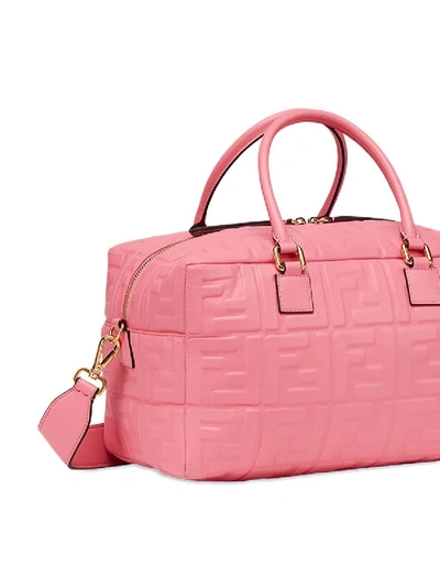 Shop Fendi Boston Small Handbag In Pink