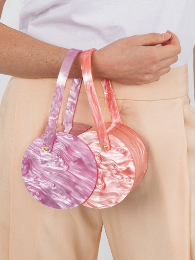 Shop Edie Parker Double Shot Handbag In Multicolor