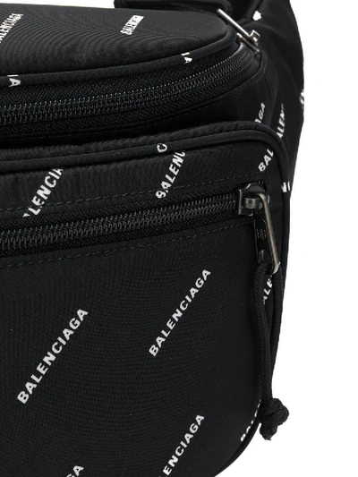 Shop Balenciaga Logo Belt Bag