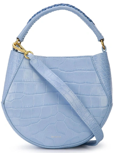 Shop Wandler Corsa Mini Handbag In Blue