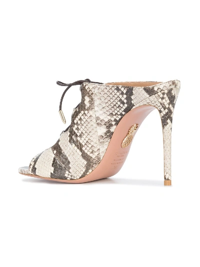 Shop Aquazzura Flirt Mule 105