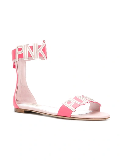 Shop Valentino Pink Punk Sandals