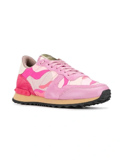 Shop Valentino Garavani Rockrunner Sneakers