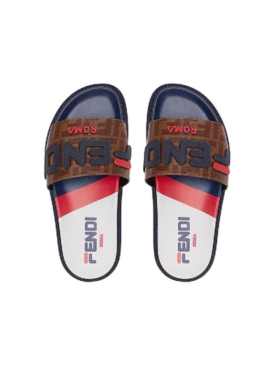 Shop Fendi Mania Slides