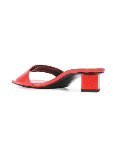 Shop The Row Chocolate Slide Red