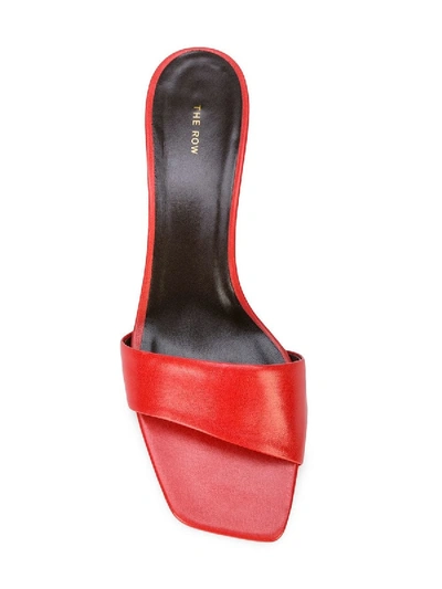 Shop The Row Chocolate Slide Red