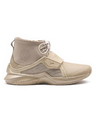 Shop Puma Fenty X  By Rihanna 'the Trainer' Hi Sneaker In Neutral