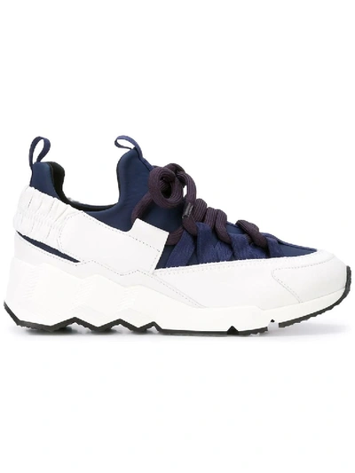 Shop Pierre Hardy Trek Comet Sneakers Blue