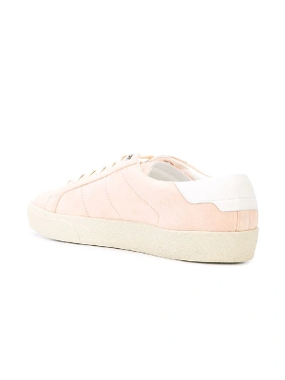 Shop Saint Laurent Court Classic Sneakers Pink