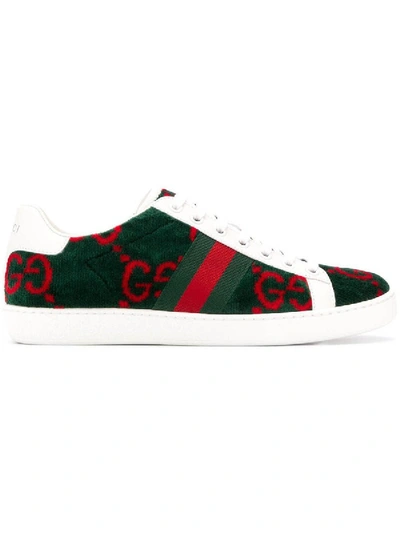 Shop Gucci New Ace Sneakers In Multicolor