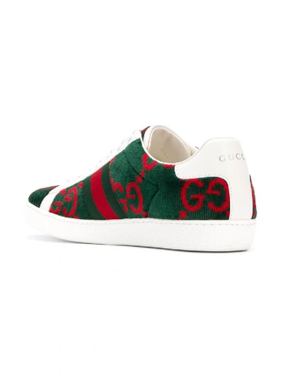 Shop Gucci New Ace Sneakers In Multicolor