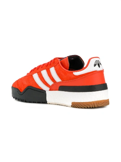 Adidas Originals By Alexander Wang Aw Bball Soccer Suede Trainers In Orange  | ModeSens