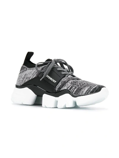 Shop Givenchy Jaw Sock Sneakers In Black & White