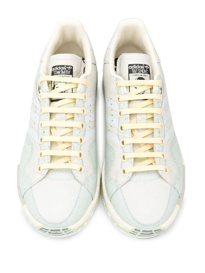 Shop Adidas Originals Adidas By Raf Simons Stan Smith Trompe L'oeil Peach