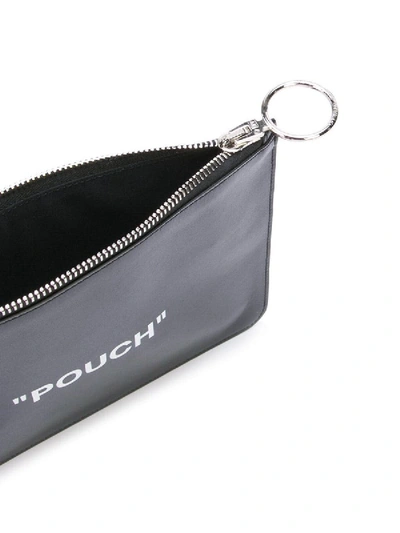 Shop Off-white Quote Flat Pouch