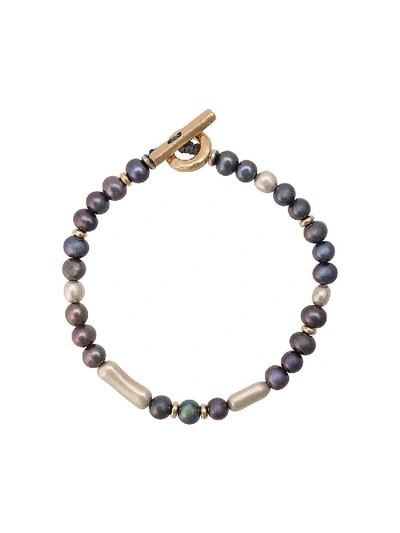 Shop M Cohen Nebula Pearl & Gold Bracelet