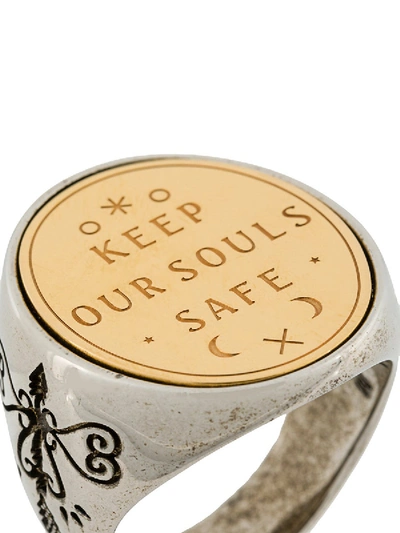 Shop Givenchy Keep Your Souls Safe Ring
