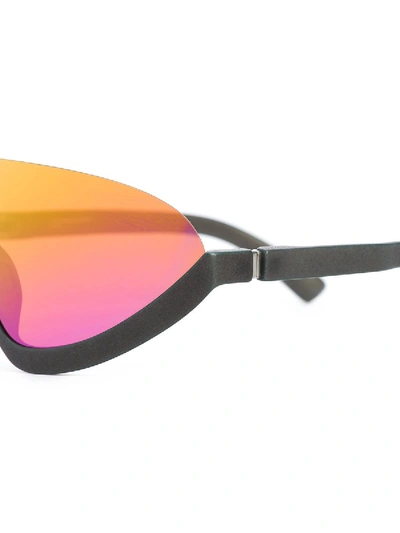 Shop Mykita X Bernhard Willhelm Blaze Sunglasses In Multicolor