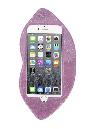 Shop Stella Mccartney Glitter Lips Iphone 6 Case