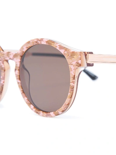Shop Thierry Lasry Silenty Round Sunglasses In Pink