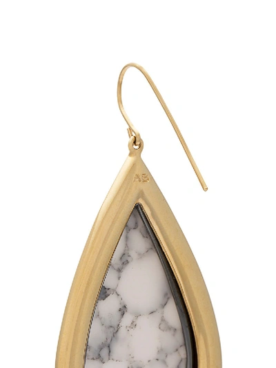 Shop Aurelie Bidermann Drop Marble Earrings