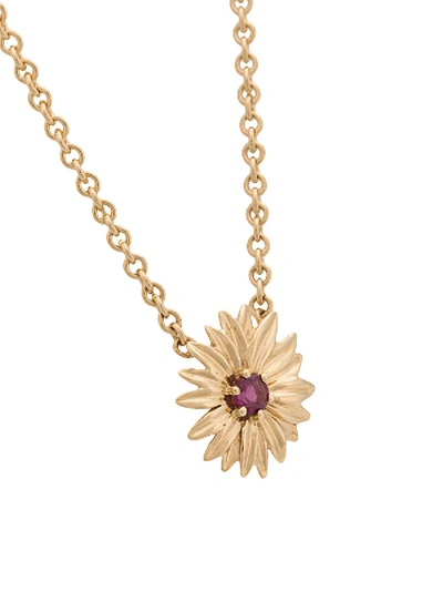 Shop Aurelie Bidermann 18kt Gold Bouquet Necklace