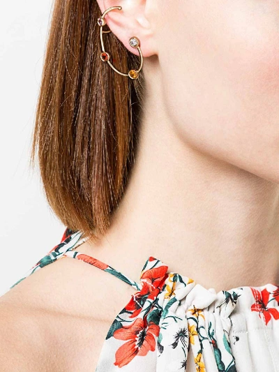 Shop Ana Khouri Unit Phoebe Earring In Gold