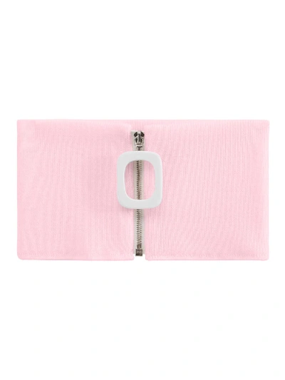 Shop Jw Anderson Exclusive Neckband In Pink