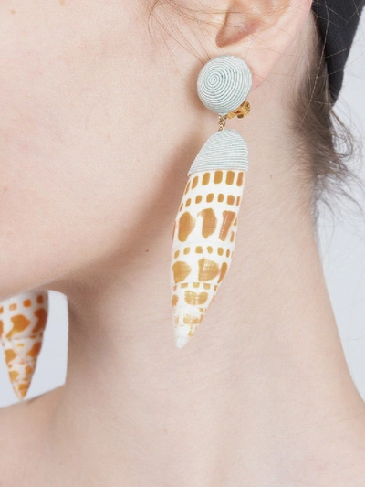 Shop Rebecca De Ravenel Ophelia Mint Earrings In Multicolor