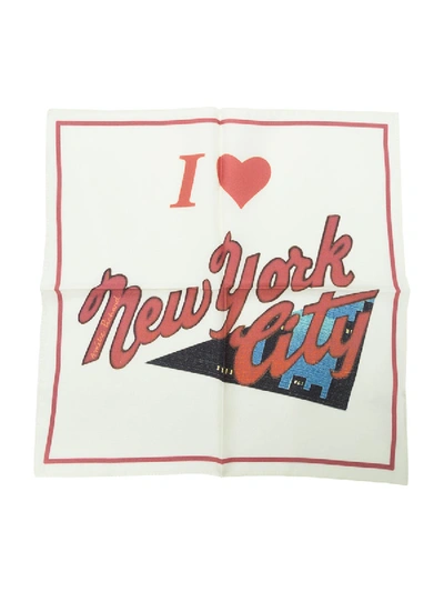 Shop Amélie Pichard I Love New York Postcard Scarf