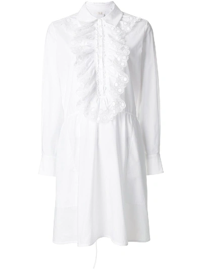Shop Chloé Ruffled Cotton Day Dress