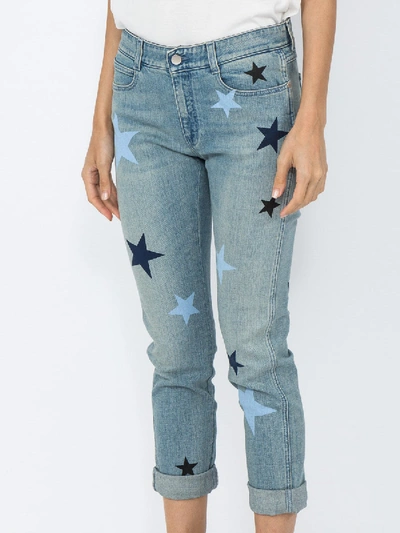 Shop Stella Mccartney Skinny Boyfriend Jeans Blue