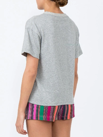 Shop Lhd Grey Palm Tree Print Tee