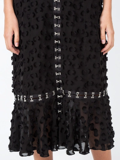 Shop Proenza Schouler Jacquard Sleeveless Dress In Black
