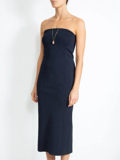 Shop Givenchy Tube Dress In Blue