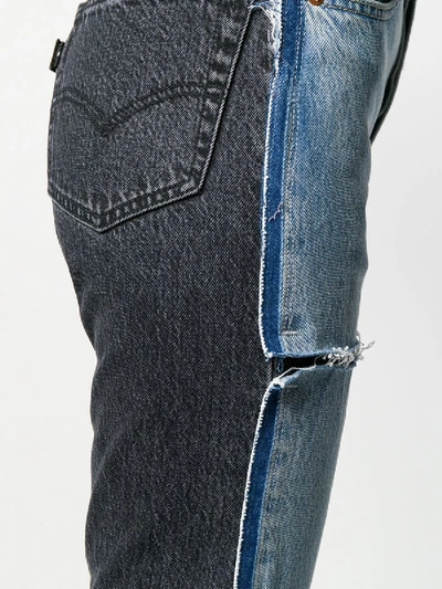 Shop Vetements Reworked Straight-leg Jeans