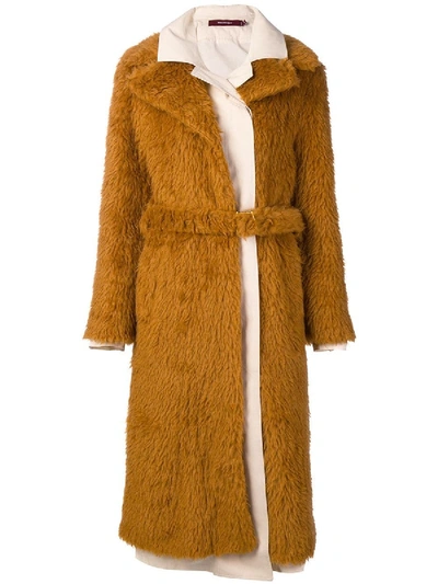 Shop Sies Marjan Wool Coat In Brown