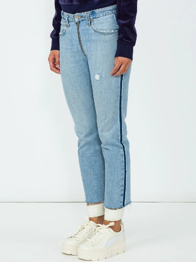 Shop Re/done High Rise Relaxed Crop Jeans